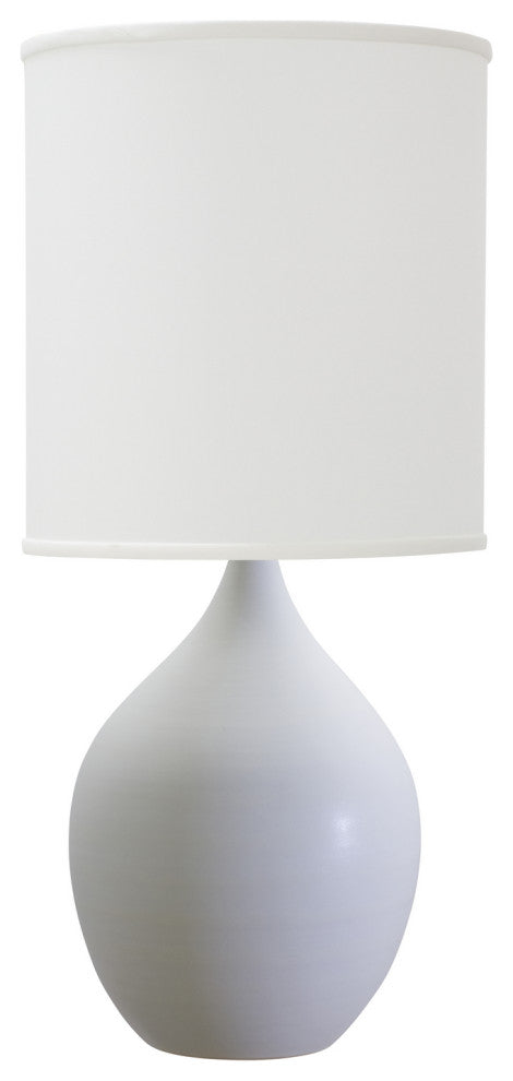 House of Troy GS301-WM One-Light Table Lamp from the Scatchard