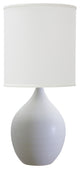 House of Troy GS301-WM One-Light Table Lamp from the Scatchard