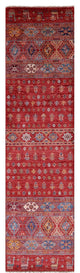 2' 7" X 9' 11" Tribal Persian Gabbeh Hand Knotted Wool Runner Rug Q10970