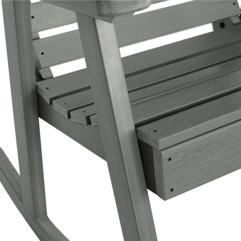 Soren Rocking Chair, Gray