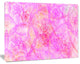 Rose Fractal Dramatic Clouds, Abstract Canvas Art Print, 60x40