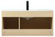 Phoebe Single Bathroom Vanity, Maple, 40", Without Backsplash