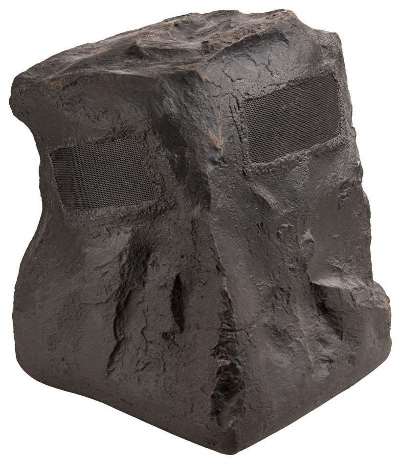 8" Omni Rock Single Speaker 360 Degree Outdoor Weather Resistant Slate