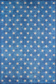Novogratz District DISTRDIS-7BLU Rug, 7'6"x9'6"
