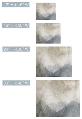Abstract Neutral CXLIX' Canvas Wall Art by ChiChi Decor, 26"x32"