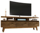 Yonkers 70.86 TV Stand in Rustic Brown