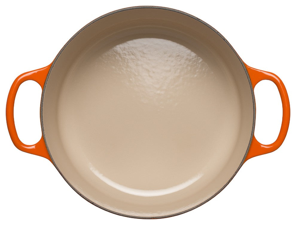 Le Creuset Signature Cast Iron Round Casserole, 18 cm, Volcanic