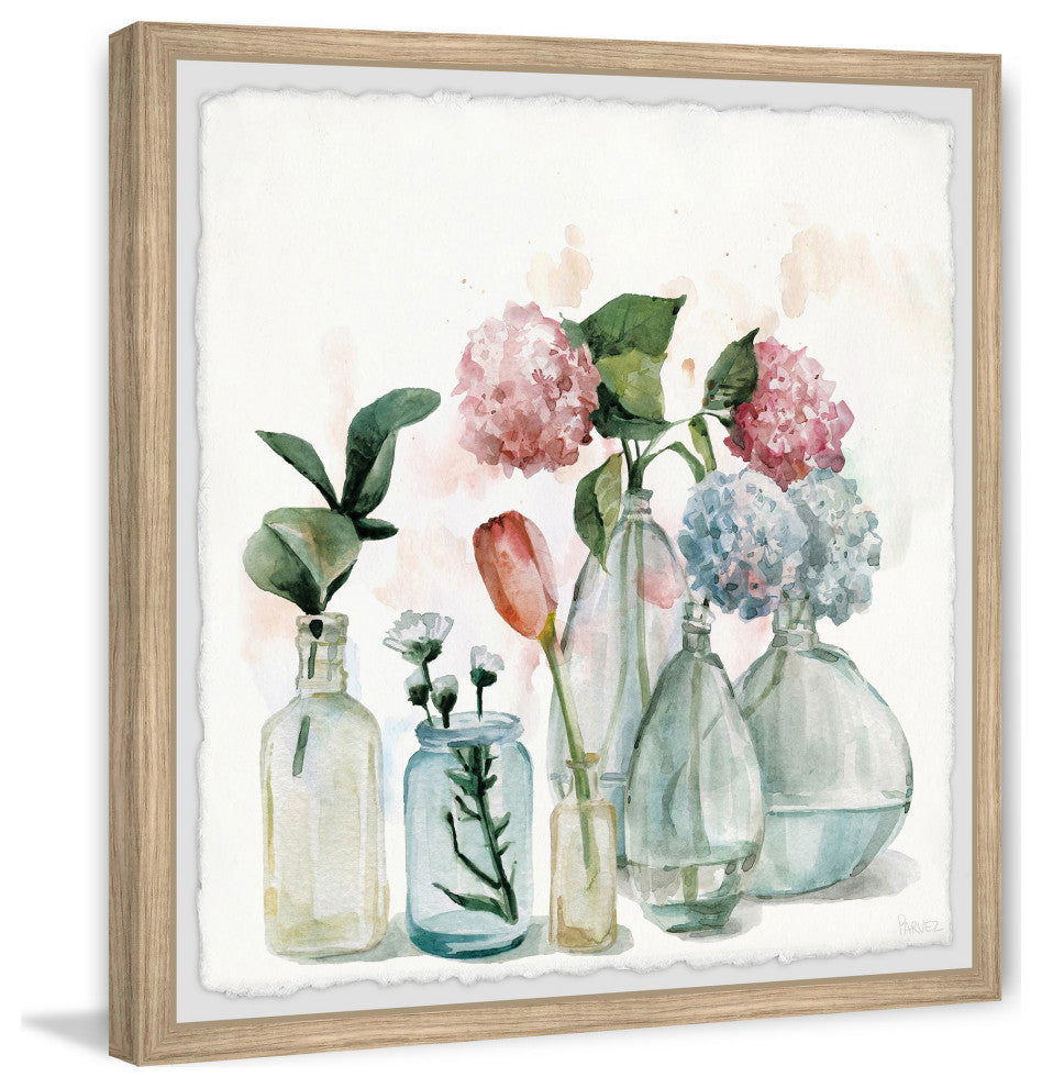 "Bottled Up" Framed Painting Print