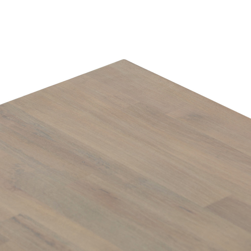 Clarita Dining Table-White Wash Mango