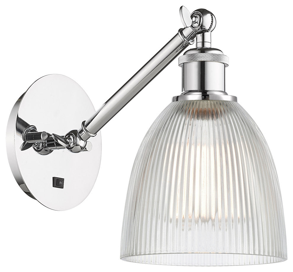 Innovations 317-1W-PC-G382 1-Light Sconce, Polished Chrome