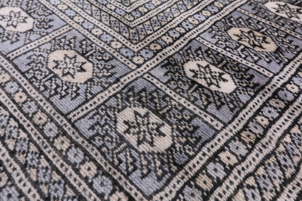 Handmade Silky Bokhara Wool Rug 8' 2" X 10' 4" - Q13757