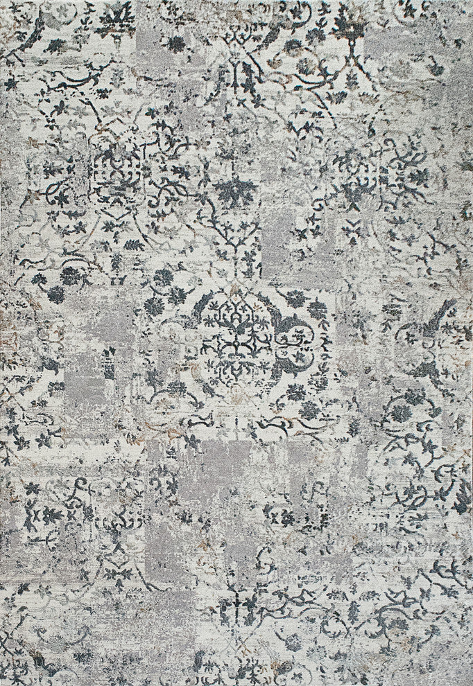 Quartz Rug, Light Gray, 3'11"X5'7"