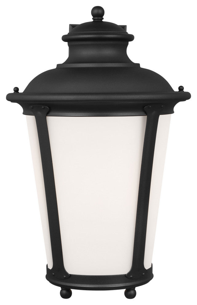 Cape May 1-Light Outdoor Wall Lantern, Black