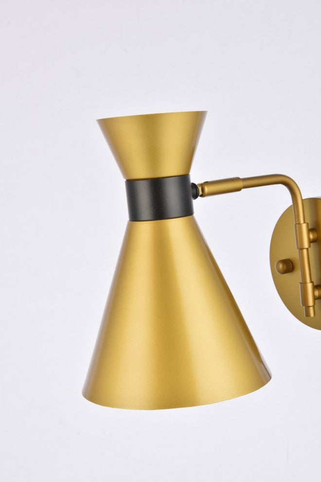 Harriet 6" Light Brass Wall Sconce