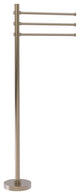 Towel Stand with 3 Pivoting 12" Arms, Antique Pewter