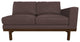 Cantor Right Arm Leather Sofa, Finish: Pumpernickel, Leather: Chia