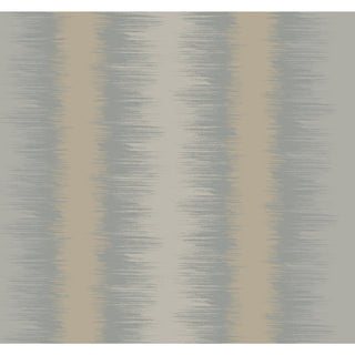 Dark Gray Quill Stripe Wallpaper