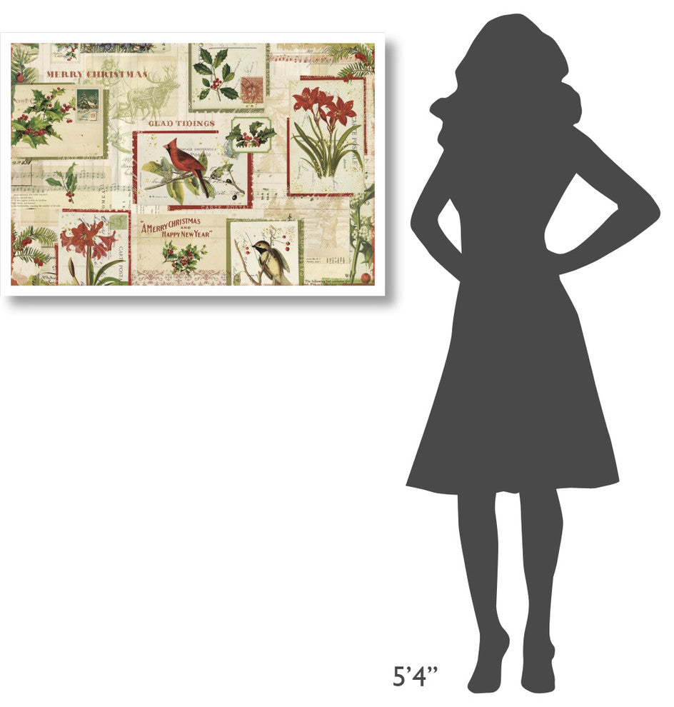 "Holiday Nostalgia I" Digital Paper Print by Katie Pertiet, 38"x26"