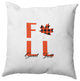 Sweet Fall Accent Pillow, Harvest Orange, 26"x26"