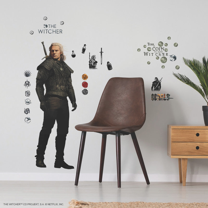 The Witcher Geralt Giant Wall Decals