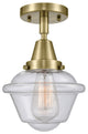 Innovations Lighting 447-1C-AB-G534-LED 1 Light 7.5" Flush Mount