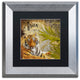 Color Bakery 'Taste Of Africa II', Silver Frame, Black Mat, 11x11