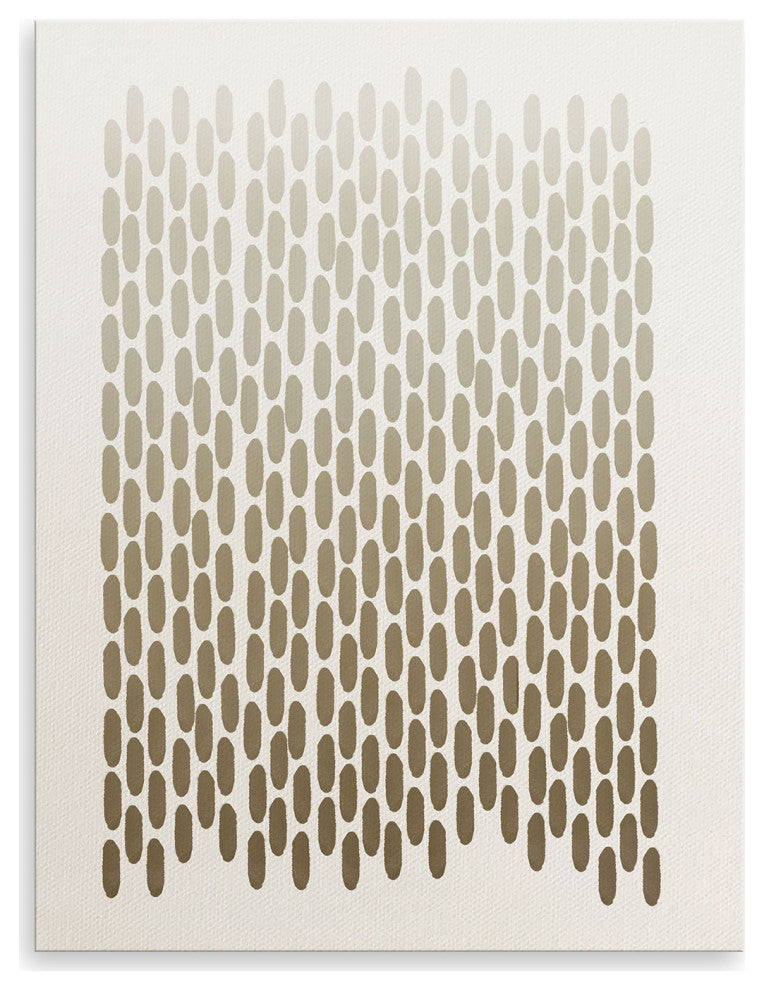 Abstract Neutral CLXIII'' Canvas Wall Art by ChiChi Decor, 32"x26"