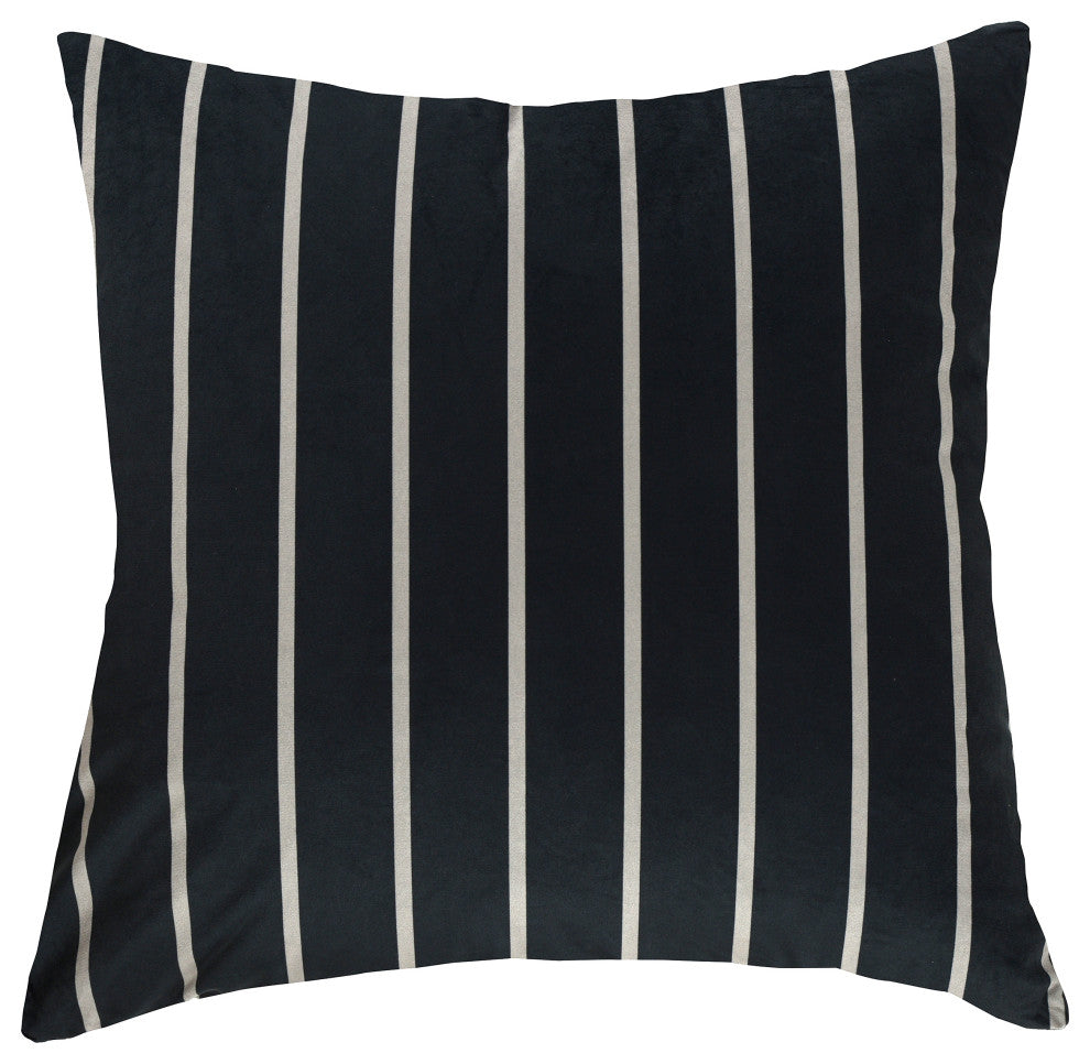 Dann Foley Square Fleece Cushion Striped Upholstery