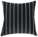 Dann Foley Square Fleece Cushion Striped Upholstery