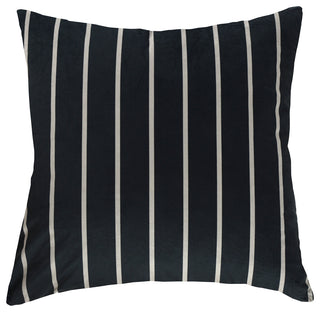Dann Foley Square Fleece Cushion Striped Upholstery