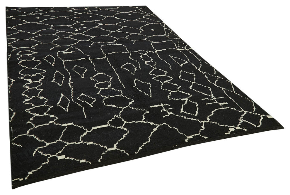 Rug N Carpet - Handmade Unique 6' 5'' x 9' 9'' Moroccan Area Rug