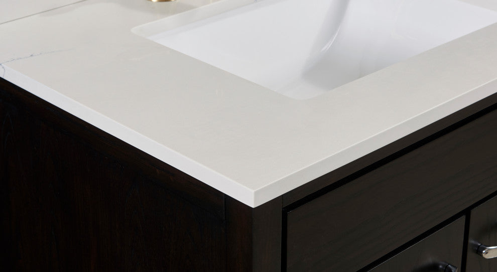 Belluno Composite Stone Vanity Top, Milano White With White Sinks, 73"
