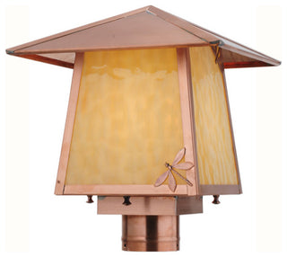 12Sq Stillwater Dragonfly Post Mount