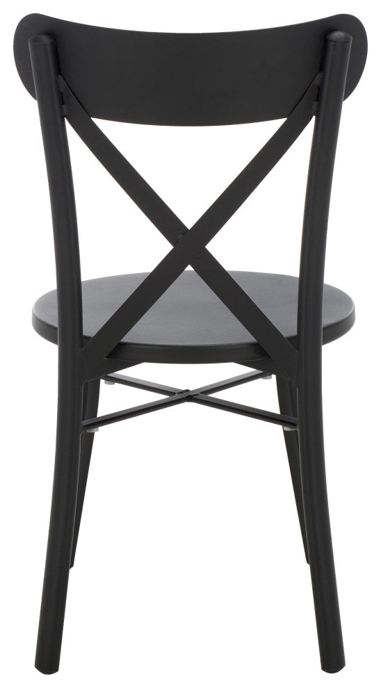 Safavieh Core Cross Back, Set of 2, Black