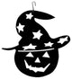 Decorative Hanging Silhouette, Pumpkin