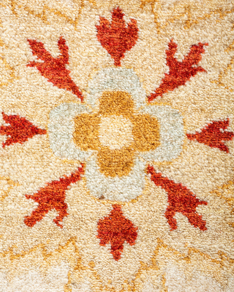 Mogul, One-of-a-Kind Hand-Knotted Area Rug Ivory, 8' 1" x 10' 2"