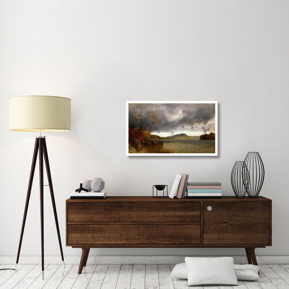 "Lake George, 1870" Digital Paper Print by John Frederick Kensett, 38"x23"