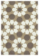 Rug N Carpet - Handmade Wool 6' 2'' x 8' 9'' Geometric Dhurrie Kilim Rug