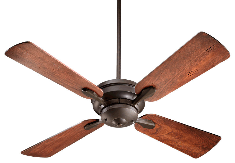 Valor 52" 4-Blade Ceiling Fan, Oiled Bronze