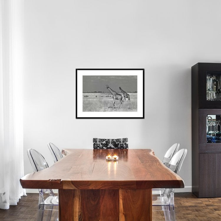 "Tourists Spend" Framed Digital Print by Mathilde Guillemot, 38"x28"