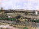 Vincent Van Gogh Harvest in Provence- at the Left Montmajour Wall Decal