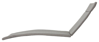 GDF Studio Soleil Outdoor Chaise Lounge Cushion, Charcoal