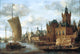Jacobus Storck River Landscape, 18"x27" Gallery Wrapped Canvas Print
