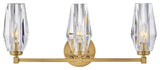 Hinkley Lighting 52483 Ana 3 Light 24"W Vanity Light - Heritage Brass