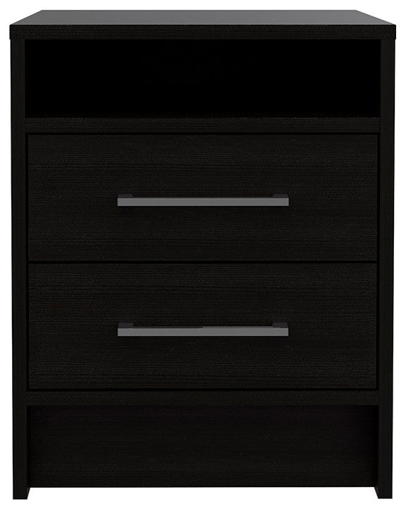 Leyva Nightstand, Black