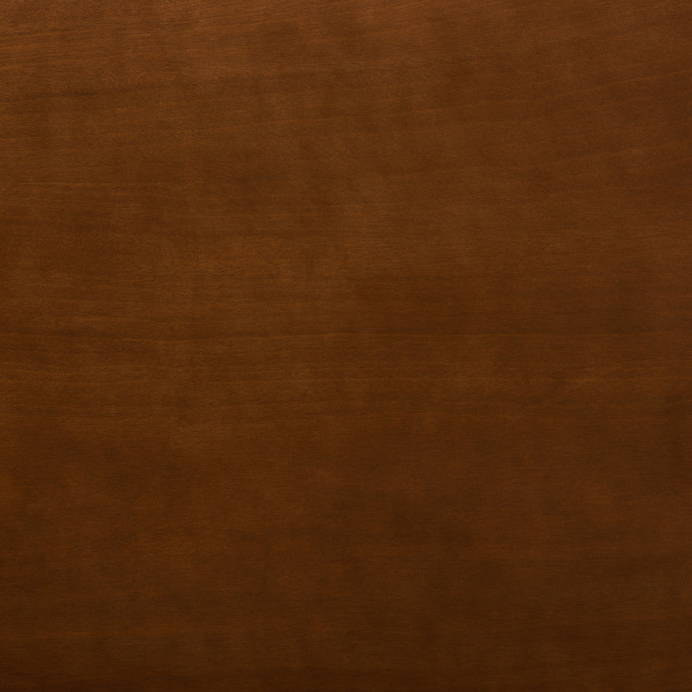 Eveline Walnut Brown Finished Rectangular Wood Dining Table