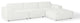 Restore 4-Piece Sectional Sofa - White