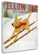 "Yellow Dog Ski Co" By Ryan Fowler, Giclee Print on Gallery Wrap Canvas