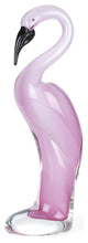 Art Glass Pink Flamingo 13"