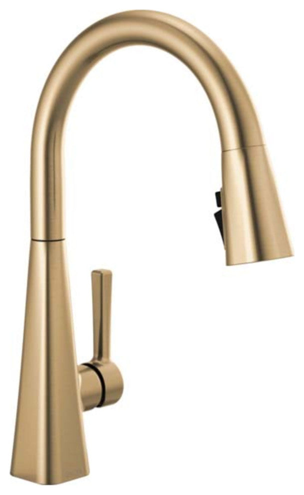 Delta 19802Z-CZ-DST Lenta Single-Handle Pull-Down Kitchen Faucet